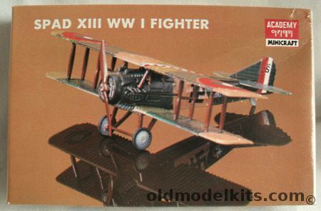 Academy 1/72 SPAD XIII - United States Fighter Group in France WWI, 1623 plastic model kit
